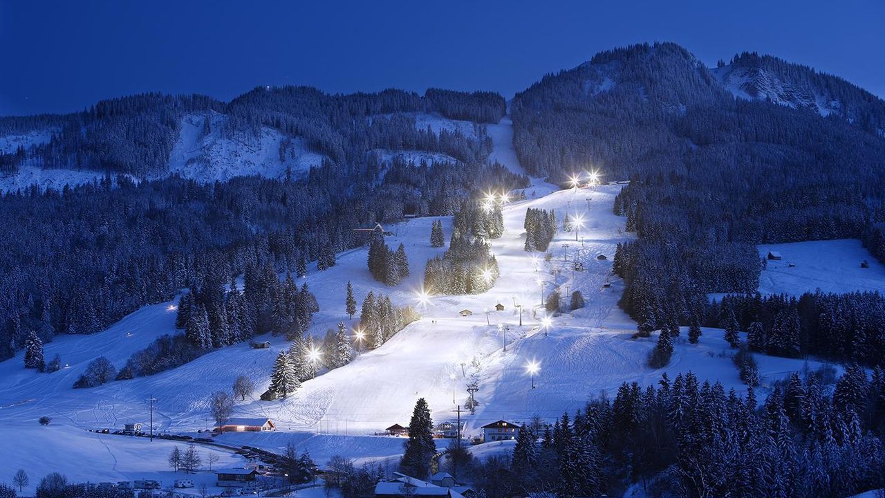 Alpspitzbahn Nesselwang Flutlicht Alpspitzbahn Nesselwang Flutlicht
